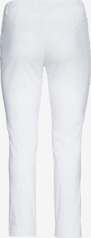 Coupe slim Pantalon SHEEGO en blanc