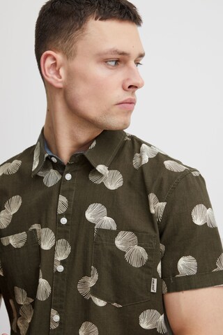 BLEND - Ajuste estrecho Camisa en verde
