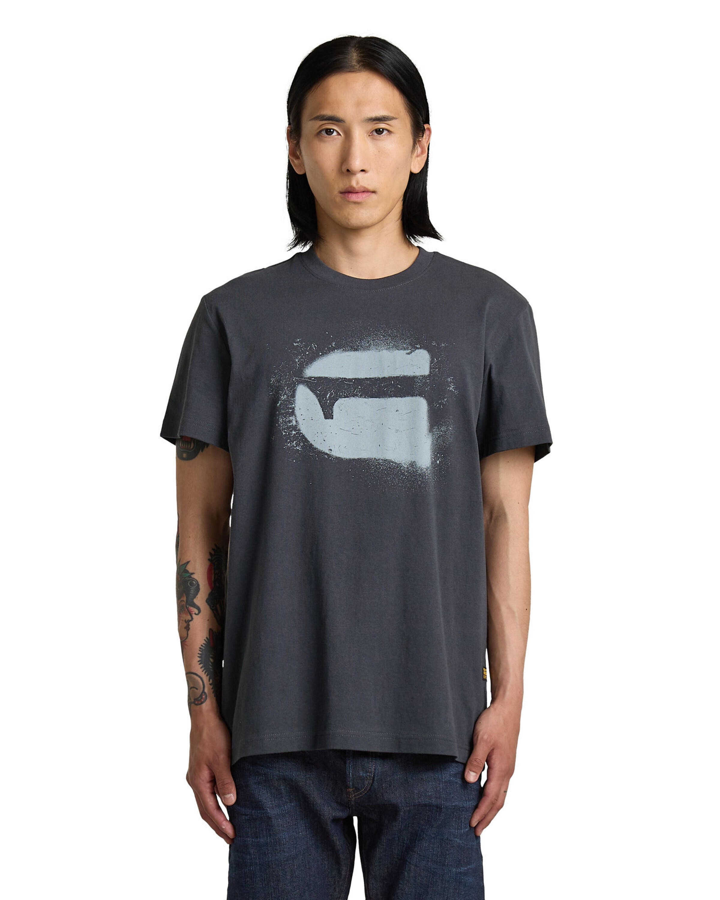 G-STAR Shirt in Blue: front