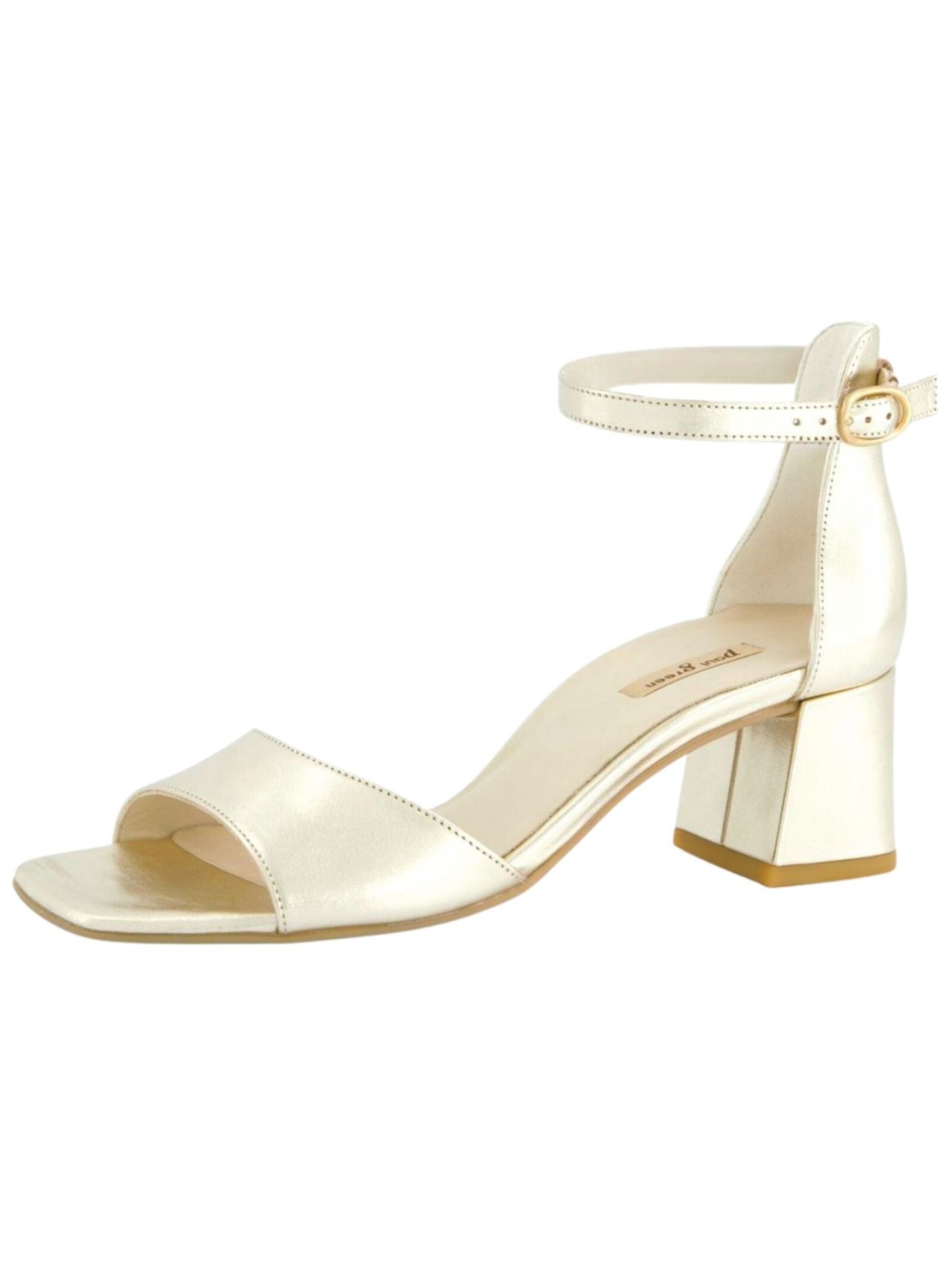 Paul Green Sandaal in Goud: voorkant