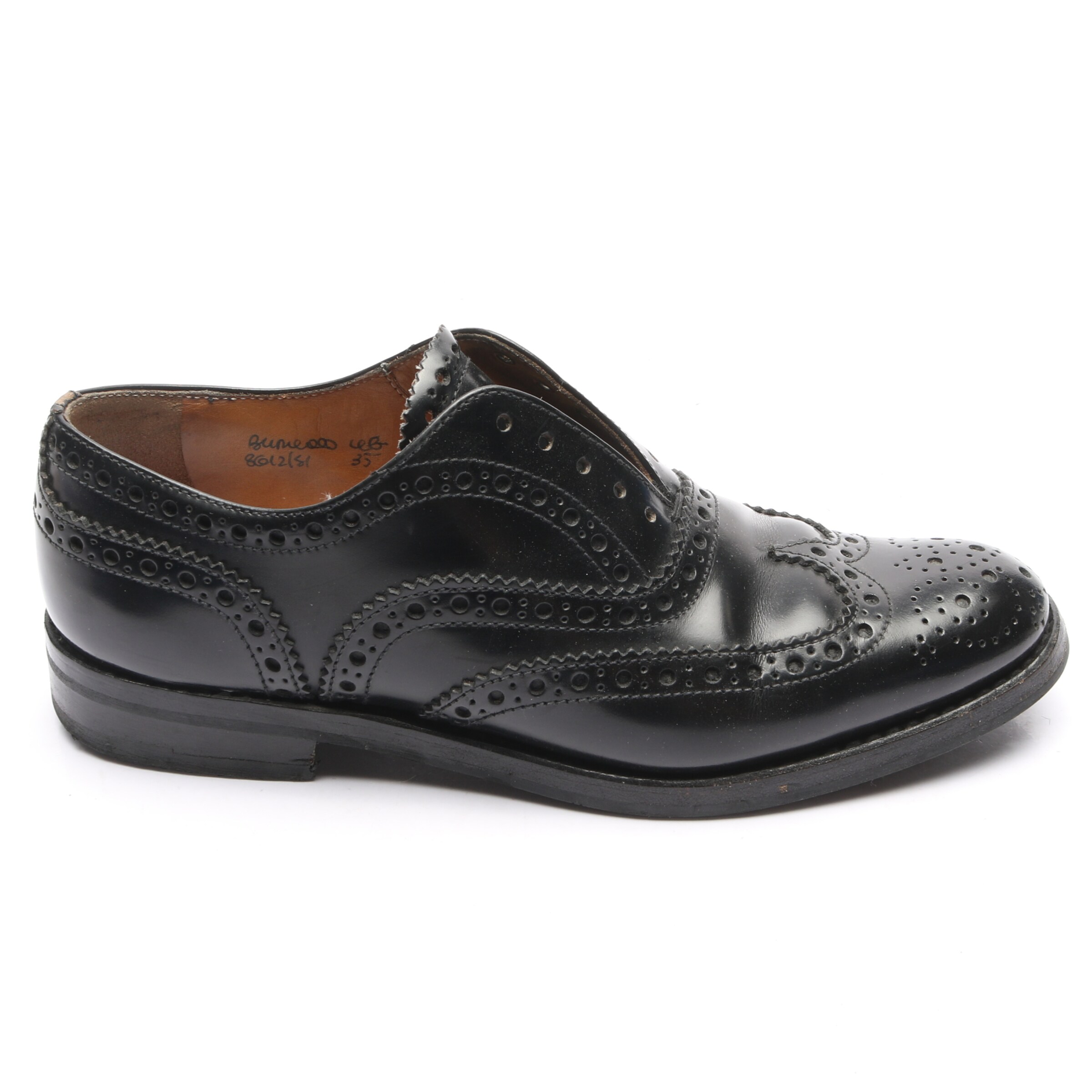 Church's Halbschuhe 35 in Schwarz: Vorderseite