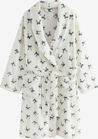 balta Next Ilgas vonios chalatas: priekis