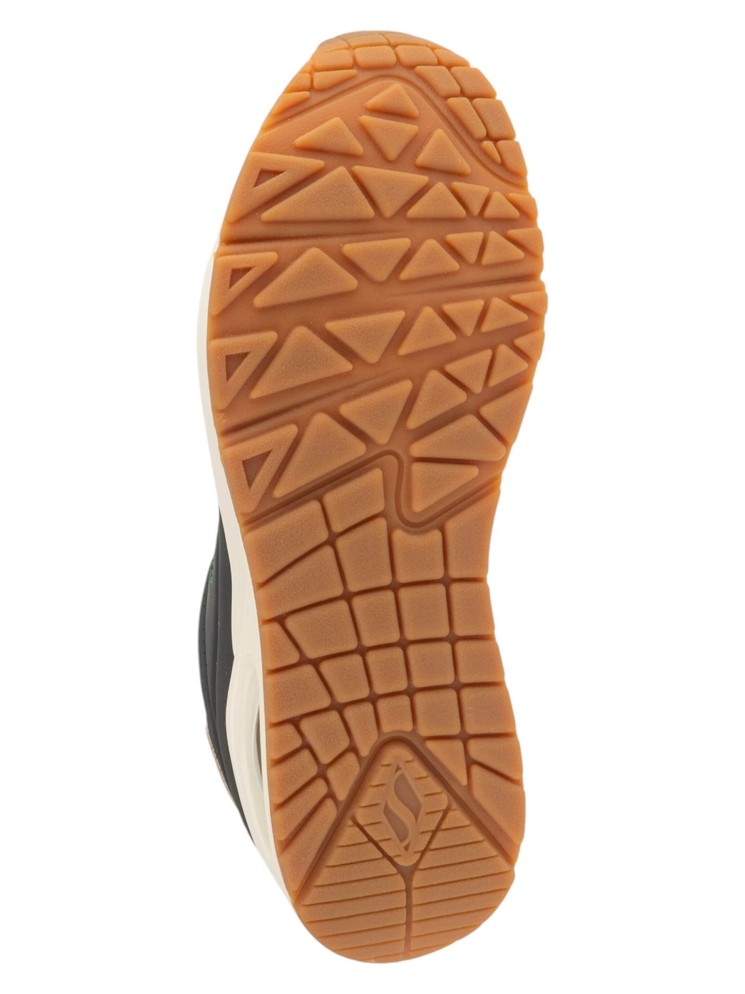 SKECHERS Rövid szárú sportcipők 'Skechers Uno - Champagne and Roses' - szürke