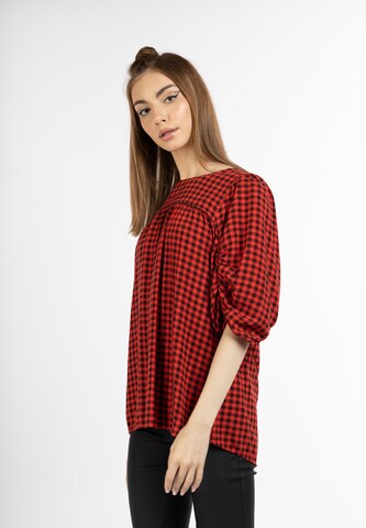 myMo ROCKS Blouse in Red: front