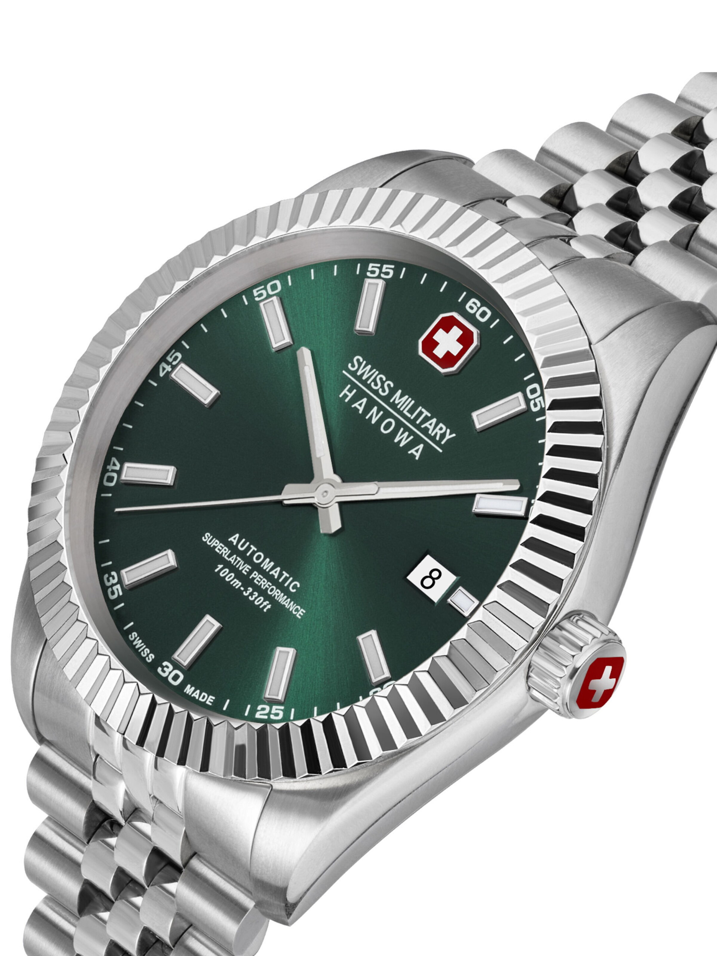 SWISS MILITARY HANOWA Analog watch 'Diligenter' in Silver