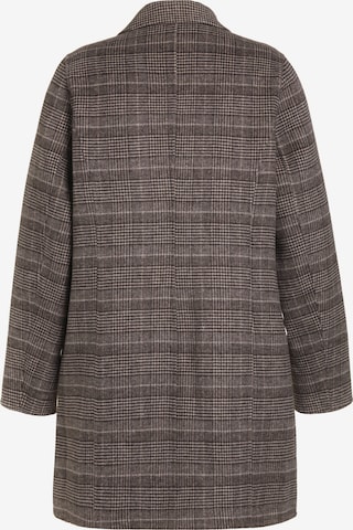 Ulla Popken Between-Seasons Coat in Brown