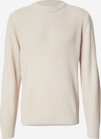 JACK & JONES Свитер 'JJROY' в Бежевый: спереди