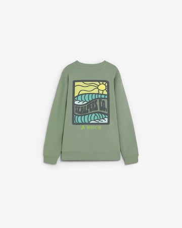 Scalpers Свитшот ' ' в Зеленый