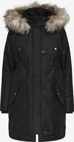 Only Maternity - Parca de invierno 'OLMIris' en negro: frente