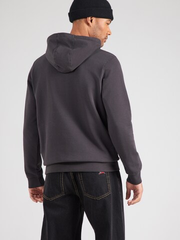 WRANGLER Μπλούζα φούτερ 'SIGN OFF' σε μαύρο: πίσω