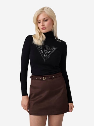 Pullover 'LS TN HALLIE TRIANGL W6BR54 Z1455' di GUESS in nero: frontale