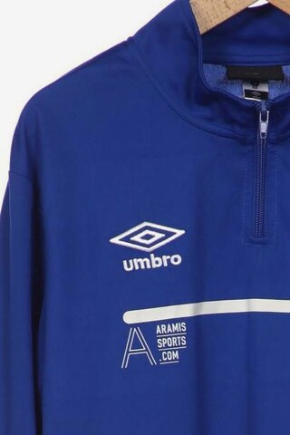 UMBRO Sweatshirt & Zip-Up Hoodie in S in Blue