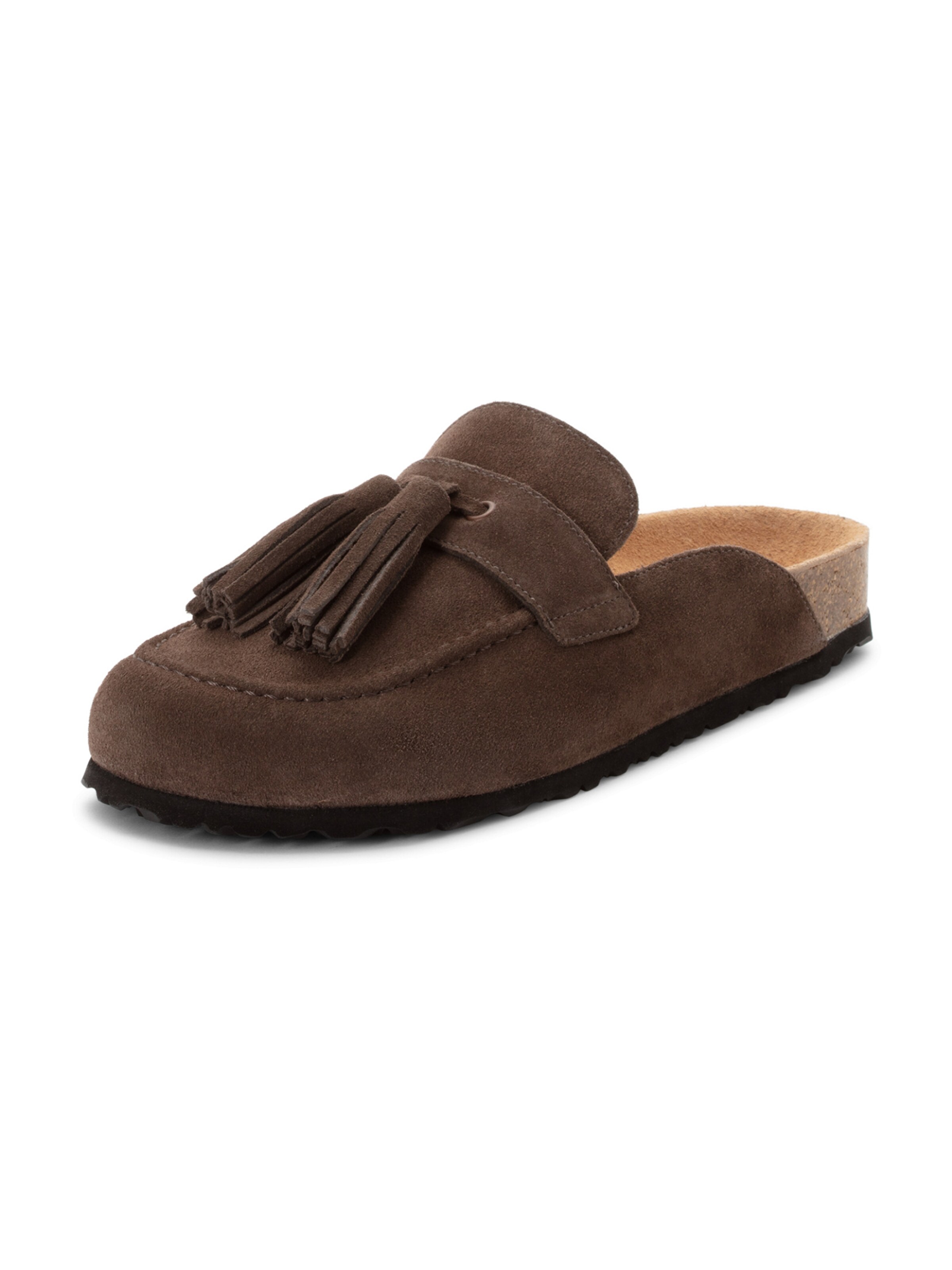 Mule Tamaris en marron : devant