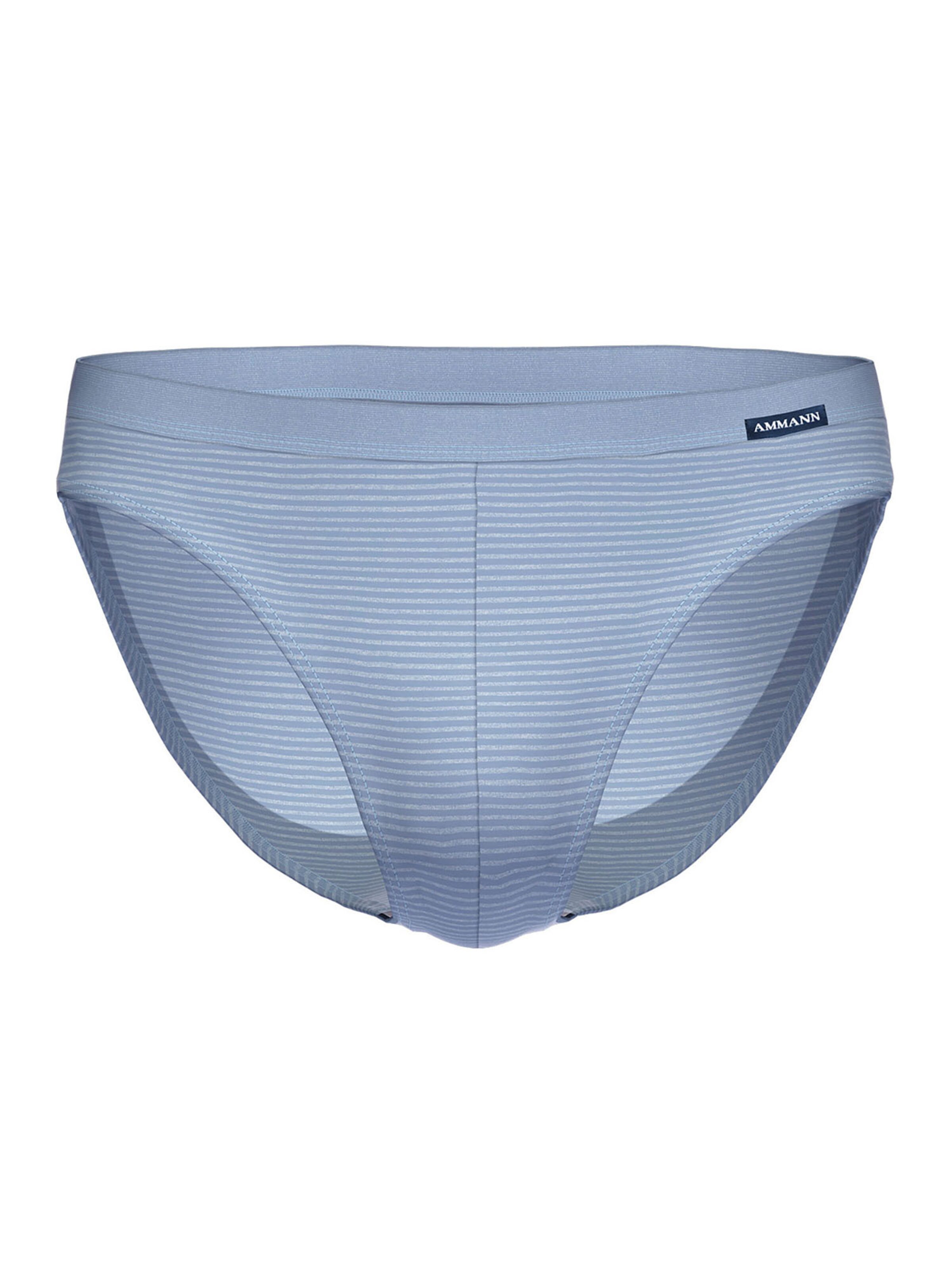 Ammann Boxer shorts 'Day Classic / Jeans Feinripp' in Blue: front