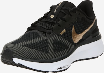 NIKE - Sapatilha de corrida 'AIR ZOOM STRUCTURE 25' em preto: frente