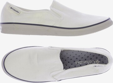COLUMBIA Flats & Loafers in 39,5 in White: front