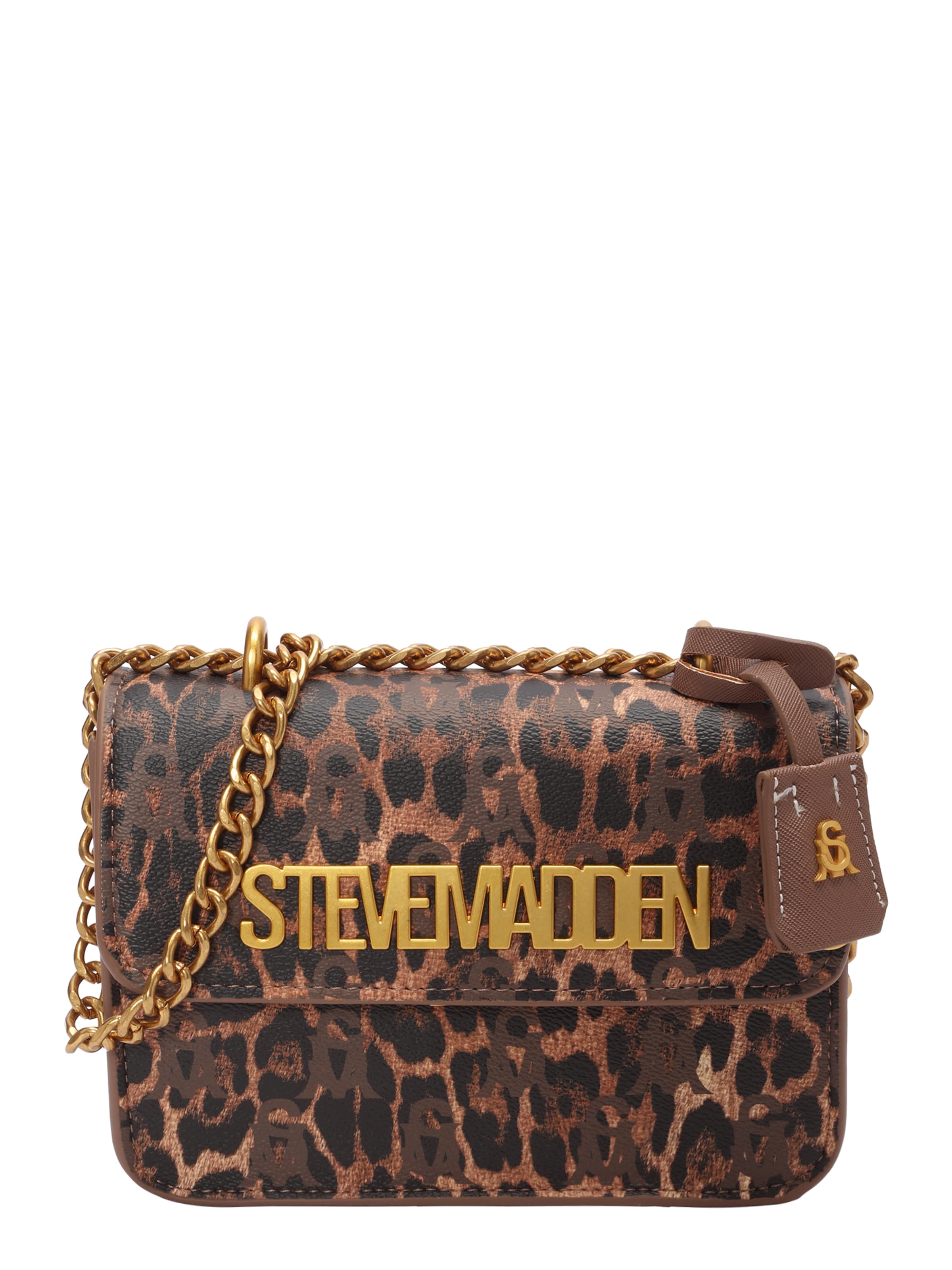 STEVE MADDEN Schoudertas 'Bcoal' in Bruin: voorkant