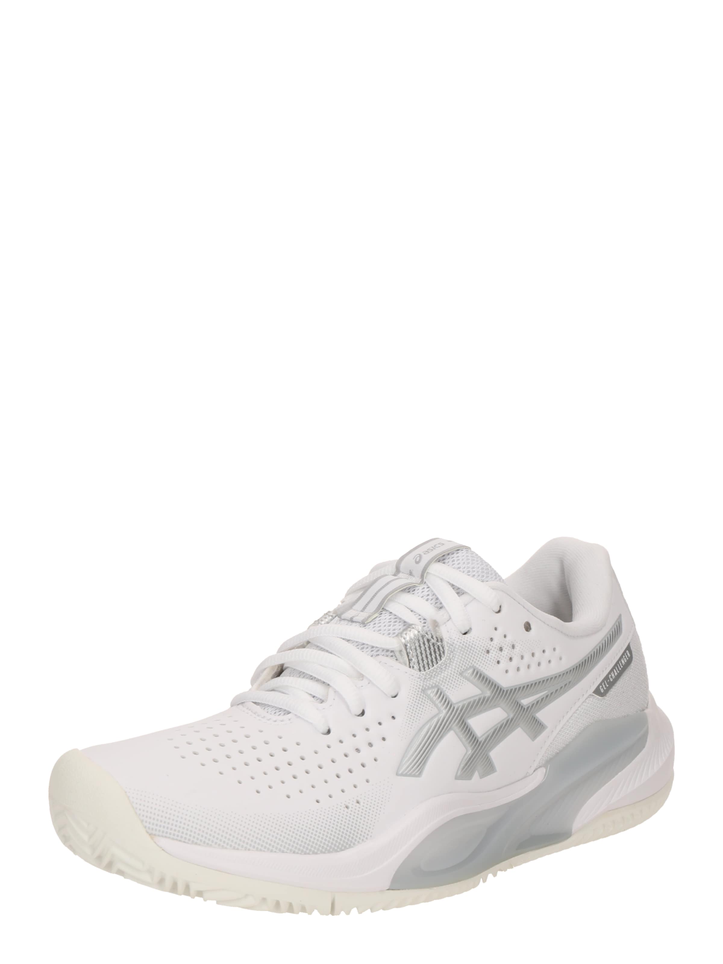 ASICS Chaussure de sport 'GEL-CHALLENGER 15 CLAY' en gris argenté / argent / blanc, Vue avec produit