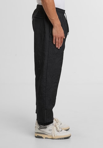 Effilé Pantalon de sport 'Botero' Sergio Tacchini en noir