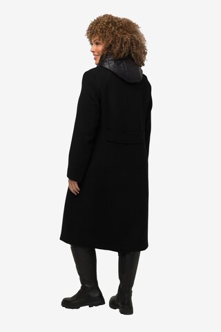 Ulla Popken Between-Seasons Coat in Black