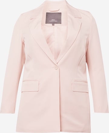 Blazer 'Thea' di ONLY Carmakoma in rosa: frontale