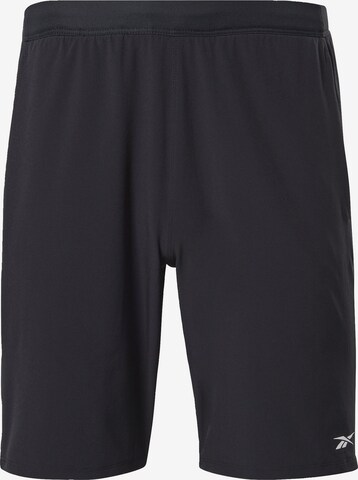 Reebok Regular Sportshorts in Schwarz