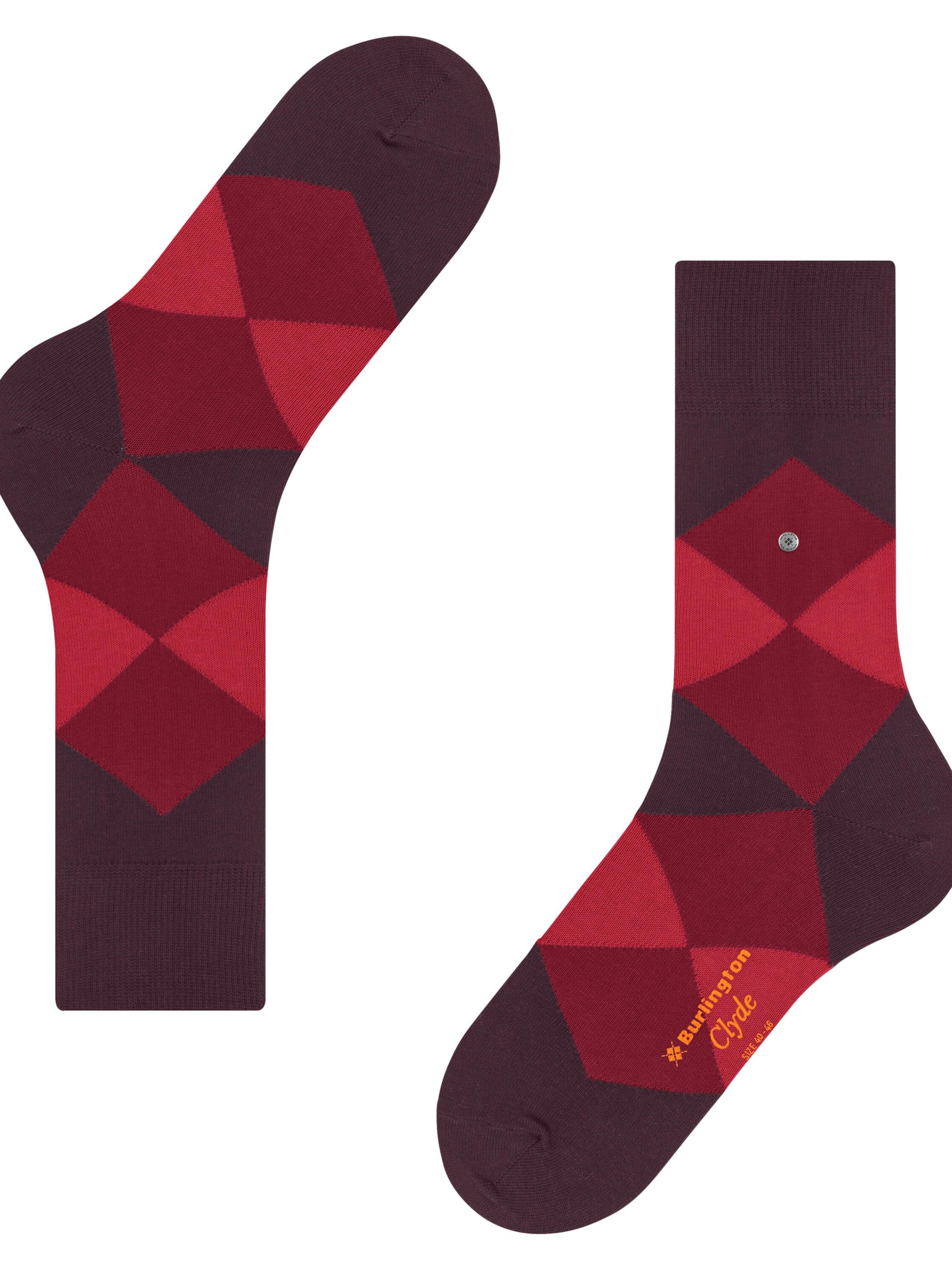 BURLINGTON Socken 'Clyde'‌‌ in Rot