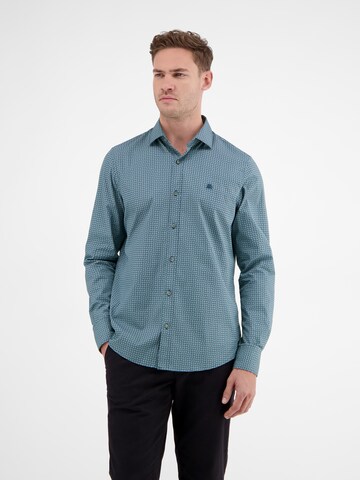 LERROS Regular fit Overhemd in Blauw: voorkant