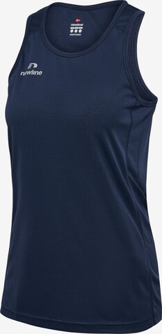 Newline Sporttop in Blauw: voorkant