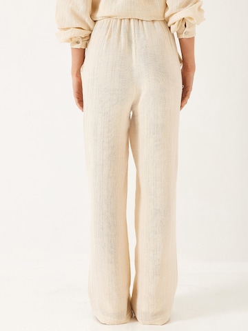 Bianco Lucci Široký strih Nohavice - Béžová