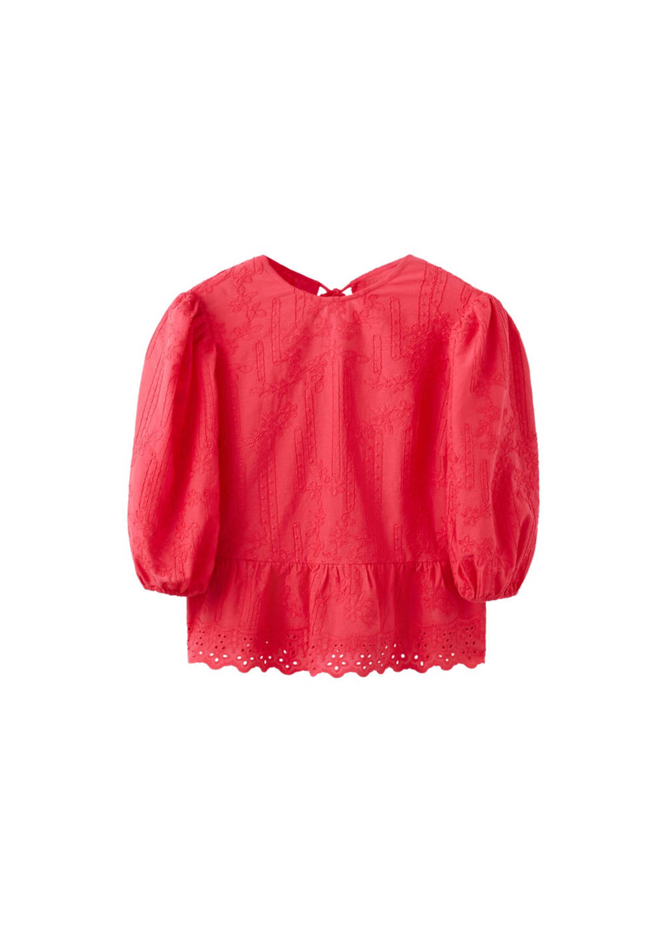 MANGO Bluse in Rot: Vorderseite
