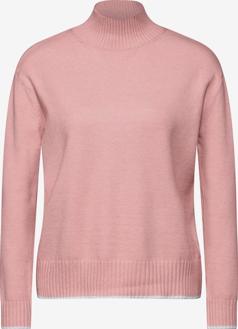 STREET ONE Pullover in Pink: Vorderseite