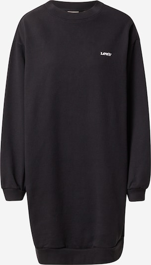 LEVI'S ® Kjole 'Yuna Sweatshirt Dress' i sort / hvid, Produktvisning