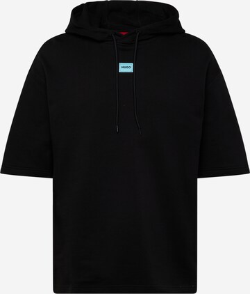 Sweat-shirt 'Dresley232' HUGO en noir : devant