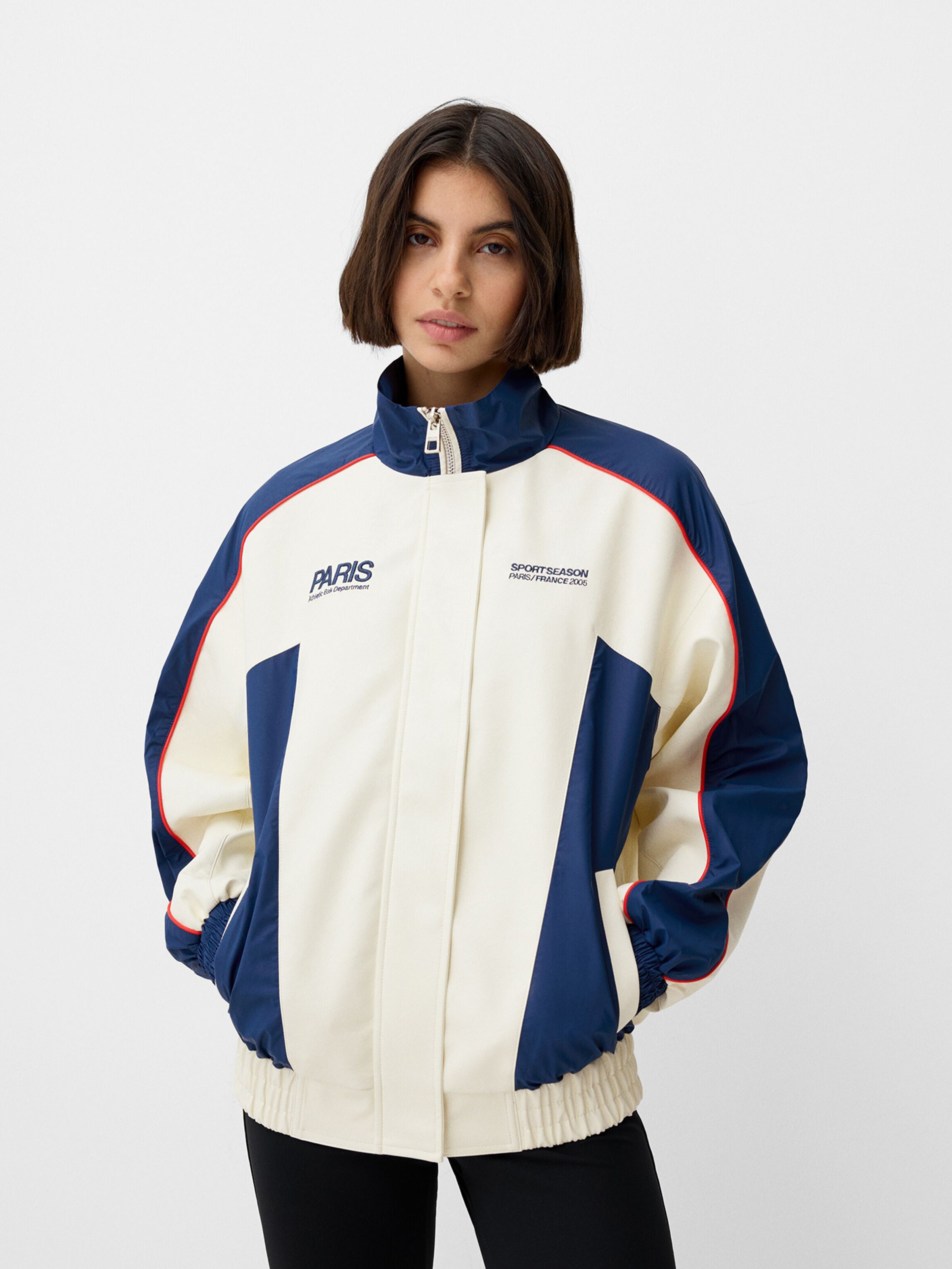 Bershka Between season jacket in Off White ABOUT YOU