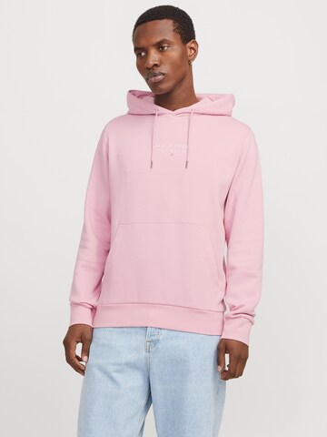 JACK & JONES Μπλούζα φούτερ 'JPRBLUArchie' σε ροζ: μπροστά