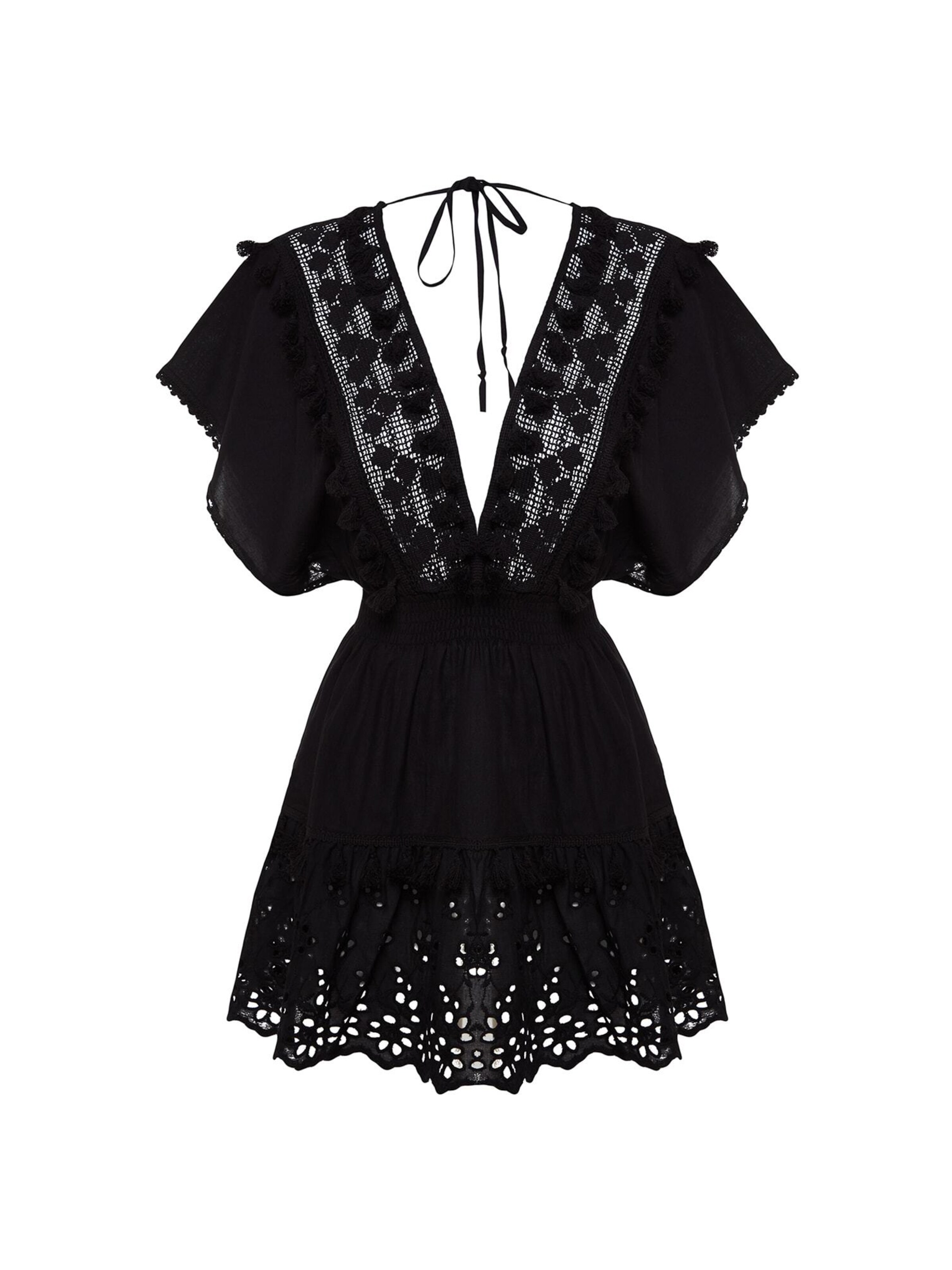 Trendyol Summer Dress in Black: front