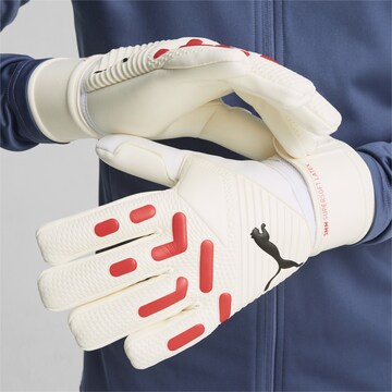 PUMA Athletic Gloves 'Future Match' in Beige
