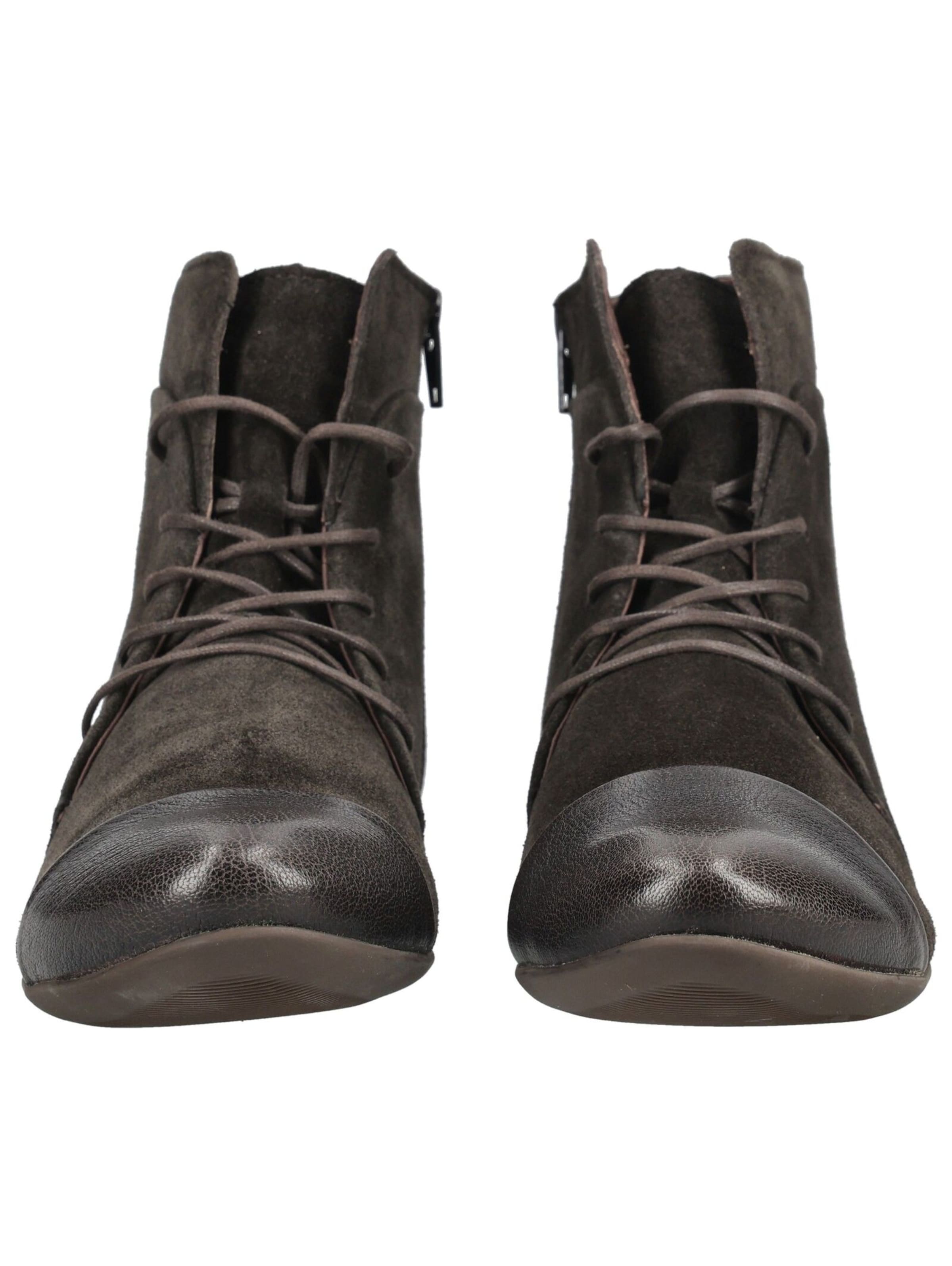 Bottines à lacets THINK! en marron