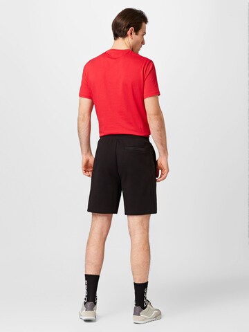 HUGO Red Regular Trousers 'Dolten' in Black