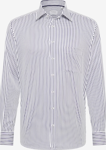 ETERNA Regular Fit Hemd in Blau: Vorderseite