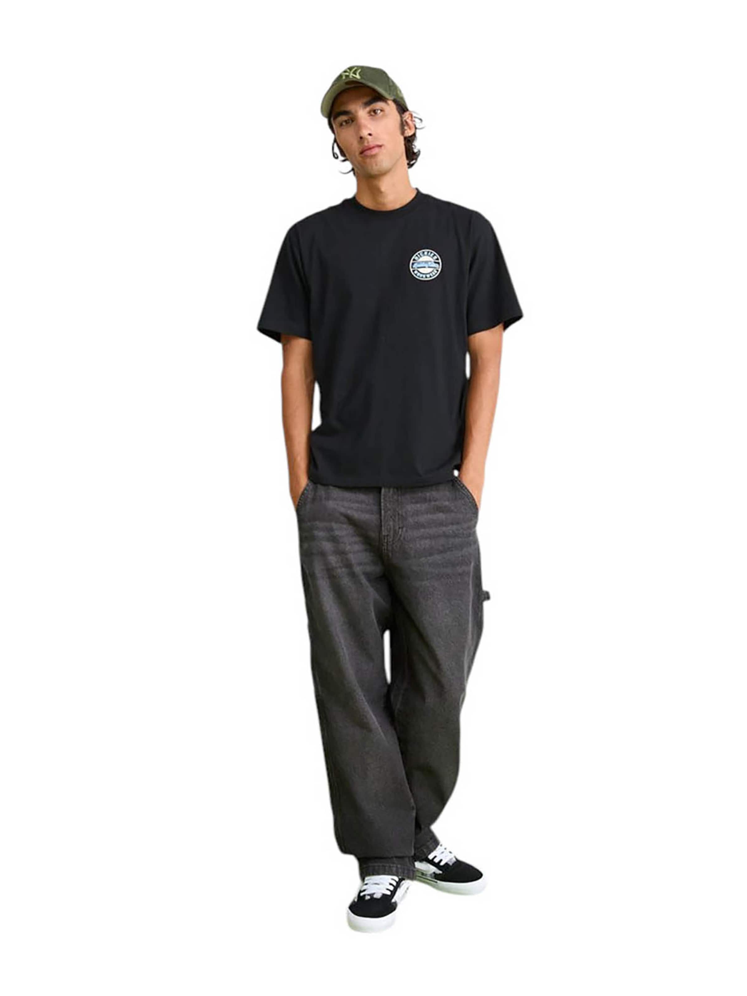 DICKIES T-shirt 'Circle' i svart