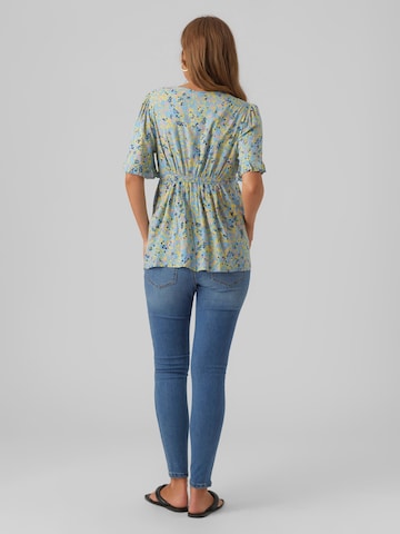 MAMALICIOUS Shirt 'Renee' in Blauw