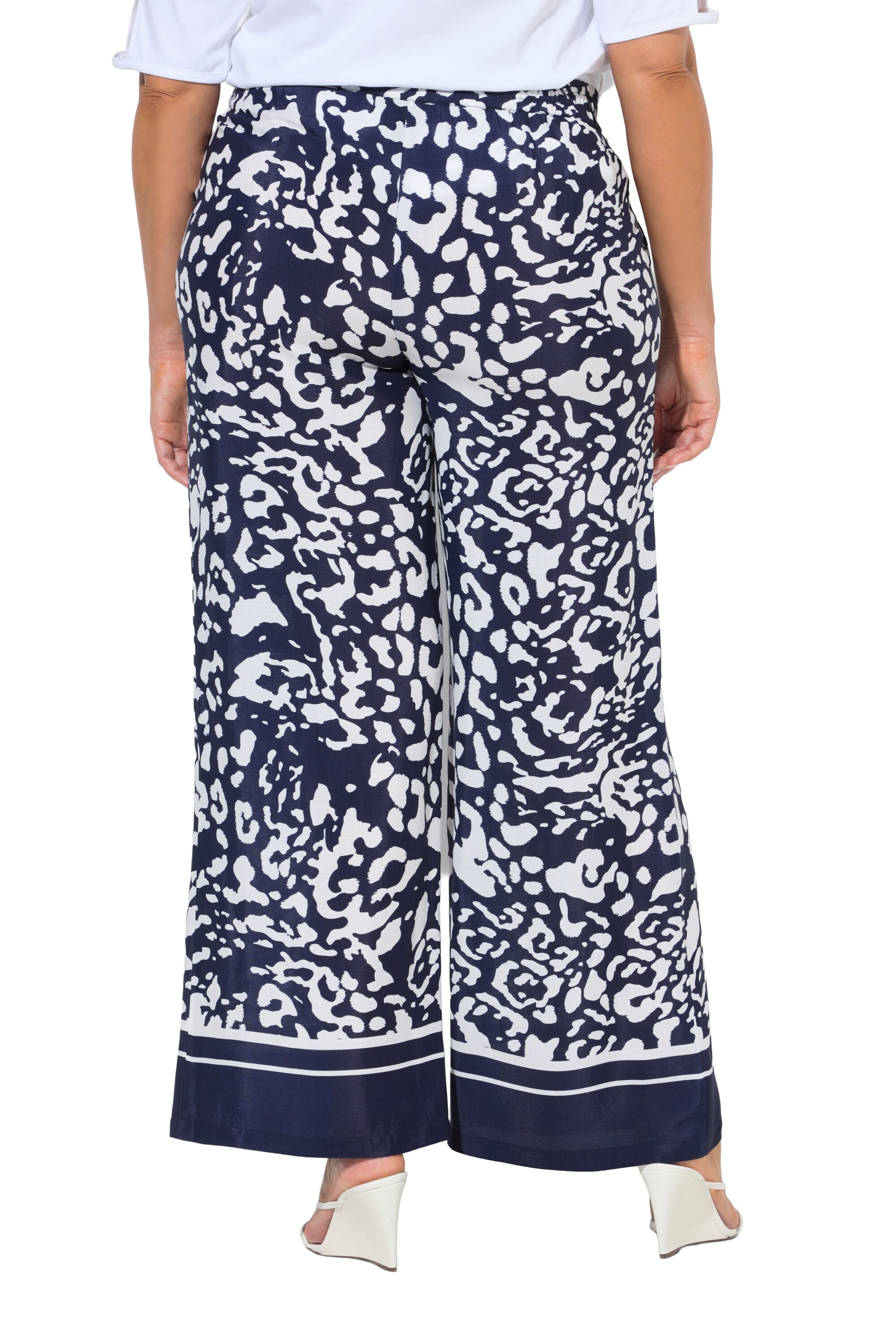 Ulla Popken Regular Hose in Schwarz
