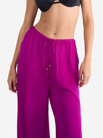 TRIUMPH Loosefit Strandhose ' Red Label Summer ' in Pink