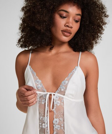 Chemise de nuit 'Cami Peonie' Hunkemöller en blanc