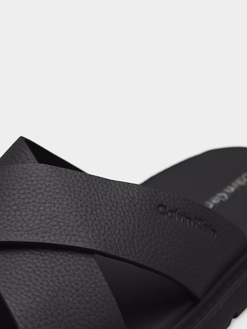 Calvin Klein Pantoletter i sort