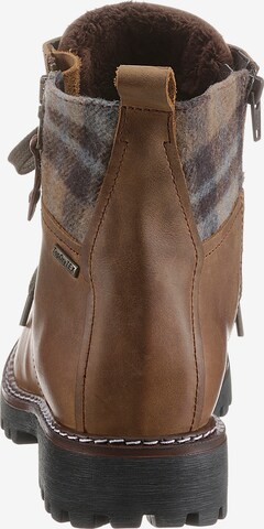 JOSEF SEIBEL Lace-Up Ankle Boots 'Marta' in Brown