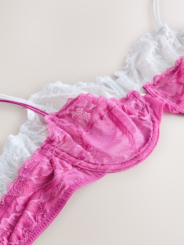 Balconette Sutien de la Next pe roz
