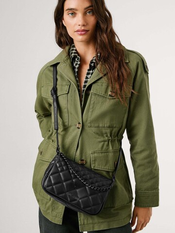 Pepe Jeans Schoudertas ' GIORGIA ' in Zwart: voorkant